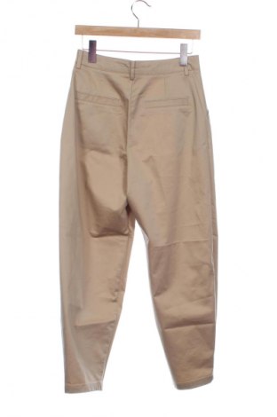 Dámske nohavice Zara, Veľkosť XS, Farba Béžová, Cena  13,80 €