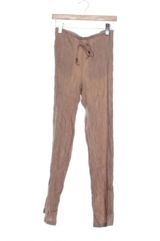 Pantaloni de femei Zara, Mărime XS, Culoare Bej, Preț 71,00 Lei