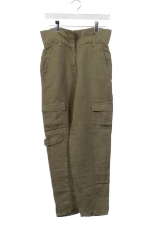 Damenhose Zara, Größe XS, Farbe Grün, Preis 13,80 €
