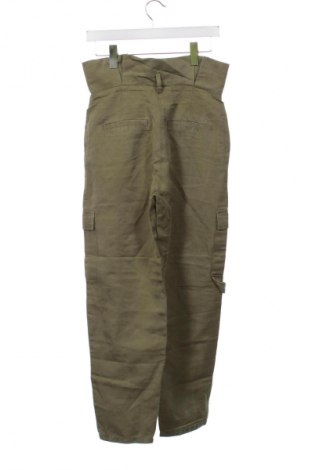 Damenhose Zara, Größe XS, Farbe Grün, Preis 13,80 €