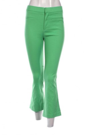 Pantaloni de femei Zara, Mărime S, Culoare Verde, Preț 67,99 Lei