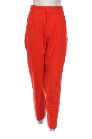 Pantaloni de femei Zara, Mărime S, Culoare Roșu, Preț 87,99 Lei