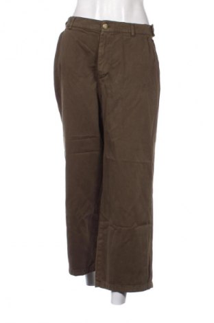 Pantaloni de femei Zara, Mărime XL, Culoare Verde, Preț 72,03 Lei