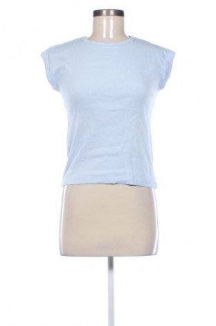 Tricou de damă Sinsay, Mărime M, Culoare Albastru, Preț 44,74 Lei