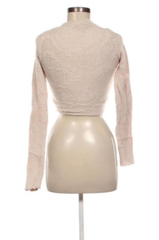 Damski sweter Bershka, Rozmiar XS, Kolor ecru, Cena 71,99 zł