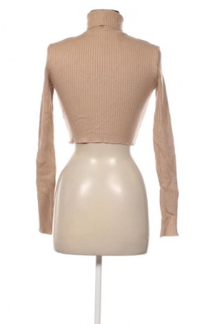 Damski sweter Bershka, Rozmiar M, Kolor Beżowy, Cena 50,99 zł