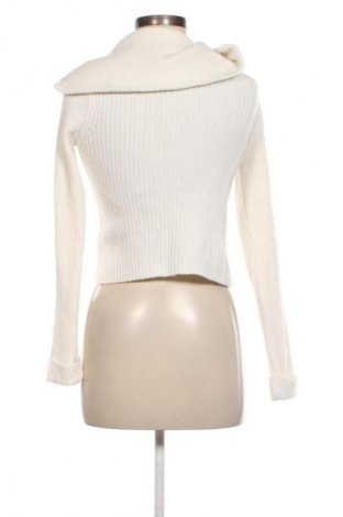Pulover de femei Bershka, Mărime M, Culoare Alb, Preț 76,32 Lei