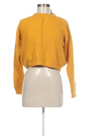 Damski sweter Bershka, Rozmiar S, Kolor Żółty, Cena 40,99 zł