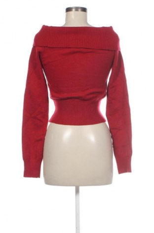 Pulover de femei Bershka, Mărime M, Culoare Roșu, Preț 66,99 Lei