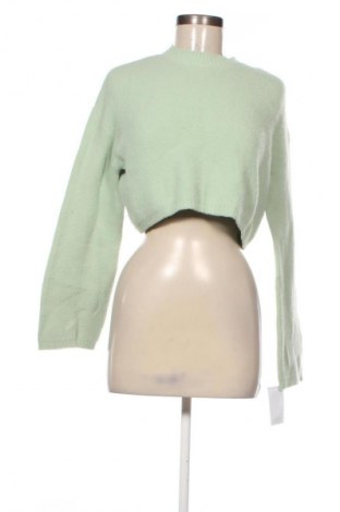 Pulover de femei Bershka, Mărime S, Culoare Verde, Preț 121,05 Lei