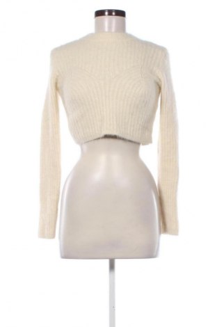 Női pulóver Bershka, Méret M, Szín Ekrü
, Ár 5 669 Ft