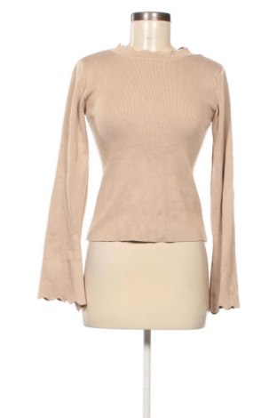 Női pulóver By Clara, Méret S, Szín Bézs, Ár 3 829 Ft