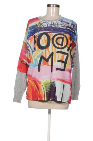 Γυναικείο πουλόβερ Desigual, Μέγεθος S, Χρώμα Πολύχρωμο, Τιμή 40,99 €