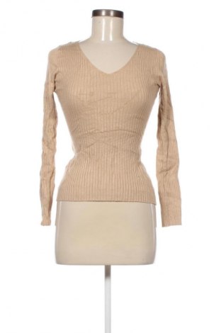 Дамски пуловер Even&Odd, Размер M, Цвят Бежов, Цена 12,99 лв.