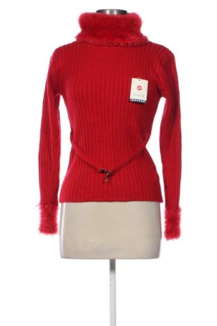 Dámský svetr Fashion, Velikost S, Barva Červená, Cena  1 177,00 Kč