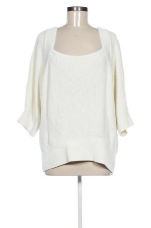 Pulover de femei H&M, Mărime XXL, Culoare Alb, Preț 135,99 Lei