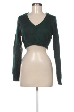 Дамски пуловер H&M Divided, Размер M, Цвят Зелен, Цена 12,99 лв.