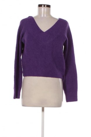 Pulover de femei H&M Divided, Mărime L, Culoare Mov, Preț 76,32 Lei