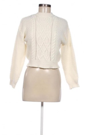 Pulover de femei H&M Divided, Mărime XS, Culoare Alb, Preț 77,17 Lei