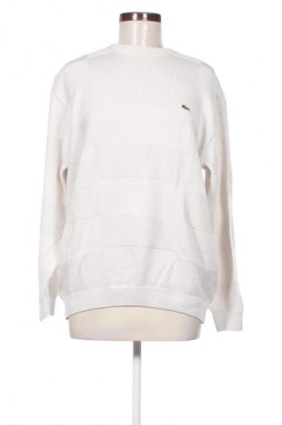 Γυναικείο πουλόβερ Lacoste, Μέγεθος S, Χρώμα Λευκό, Τιμή 64,99 €