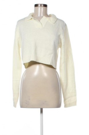 Damenpullover Missguided, Größe L, Farbe Ecru, Preis 15,00 €
