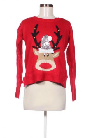 Damski sweter No Boundaries, Rozmiar S, Kolor Czerwony, Cena 66,67 zł