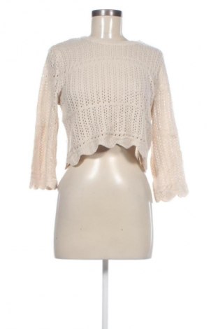 Дамски пуловер Pigalle, Размер S, Цвят Бежов, Цена 12,99 лв.