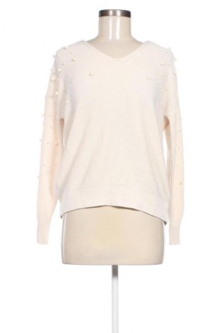 Pulover de femei Promod, Mărime M, Culoare Ecru, Preț 65,99 Lei