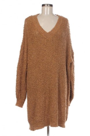 Pulover de femei SHEIN, Mărime XXL, Culoare Maro, Preț 45,99 Lei