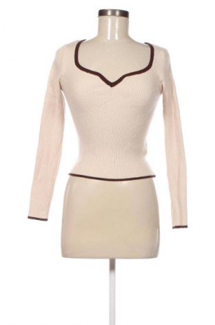 Pulover de femei SHEIN, Mărime M, Culoare Bej, Preț 35,99 Lei