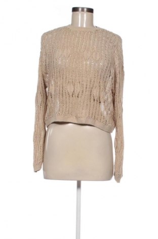Damski sweter Zara, Rozmiar M, Kolor Beżowy, Cena 62,02 zł