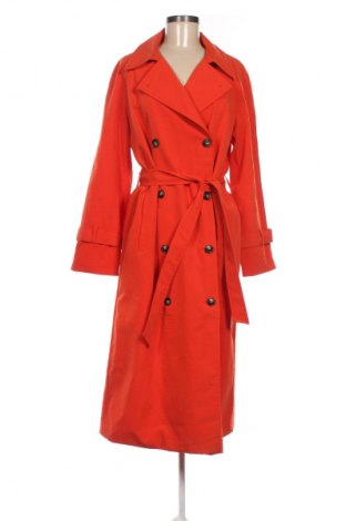 Trench de femei H&M, Mărime S, Culoare Roșu, Preț 178,95 Lei