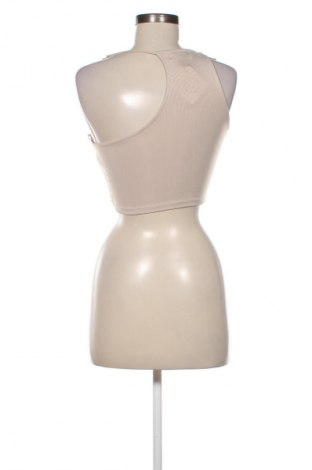 Damski sportowy top Bershka, Rozmiar S, Kolor Beżowy, Cena 34,48 zł