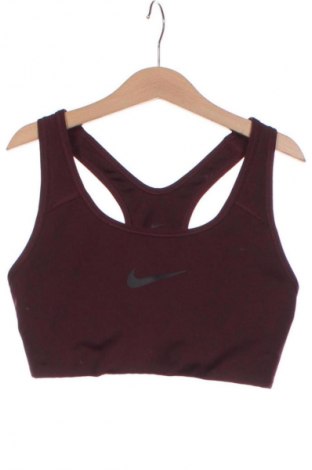Дамски спортен топ Nike, Размер XS, Цвят Кафяв, Цена 33,97 лв.
