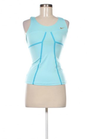 Damen Sporttop Nike, Größe M, Farbe Blau, Preis 17,00 €
