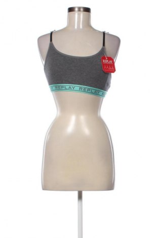 Damen Sporttop Replay, Größe XL, Farbe Grau, Preis 45,00 €