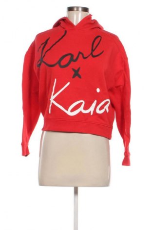 Dámska mikina  Karl Lagerfeld, Veľkosť XS, Farba Červená, Cena  62,98 €
