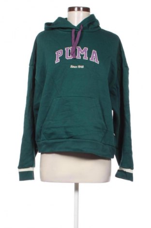 Damen Sweatshirt PUMA, Größe L, Farbe Grün, Preis 34,99 €