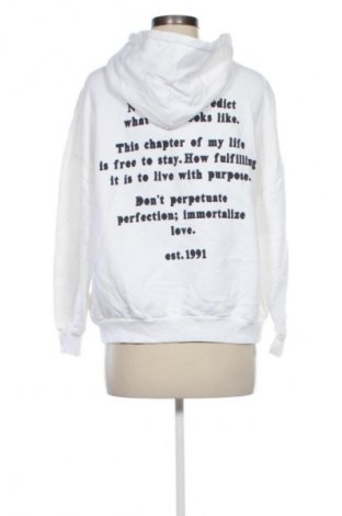 Дамски суитшърт Pull&Bear, Размер S, Цвят Бял, Цена 21,99 лв.