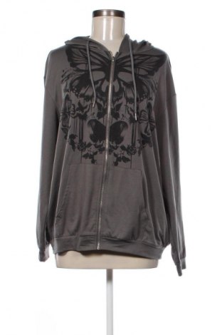 Damen Sweatshirt Romwe, Größe M, Farbe Grau, Preis 20,00 €