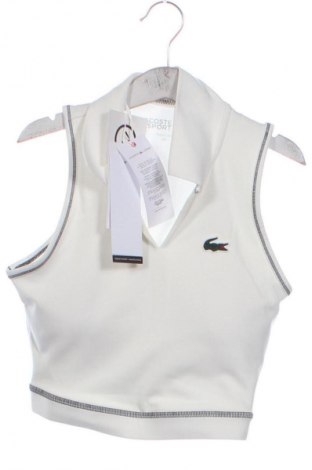 Γυναικείο τοπ Lacoste, Μέγεθος XS, Χρώμα Λευκό, Τιμή 84,99 €