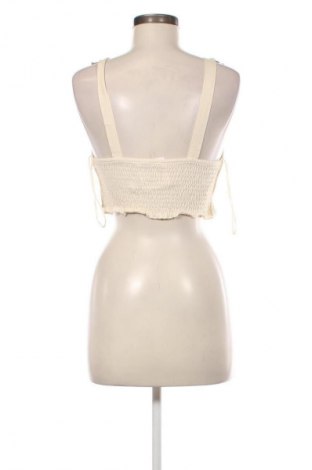 Top de femei Zara, Mărime M, Culoare Ecru, Preț 67,99 Lei