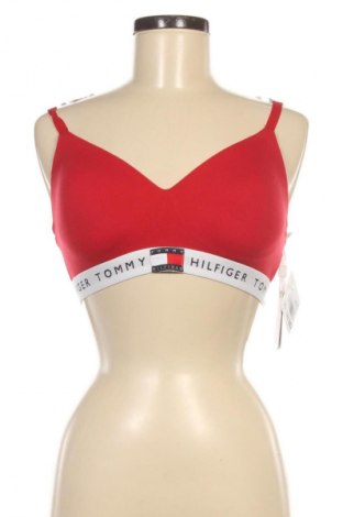 Biustonosz Tommy Hilfiger, Rozmiar L, Kolor Czerwony, Cena 252,99 zł