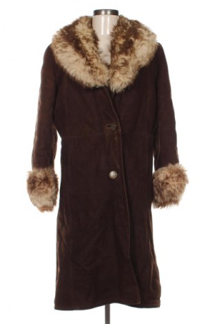 Női bőrkabát Unbranded, Méret M, Szín Barna, Ár 30 269 Ft