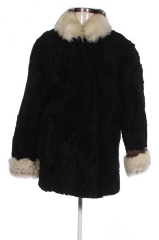 Damen Ledermantel Unbranded, Größe XL, Farbe Schwarz, Preis 109,97 €