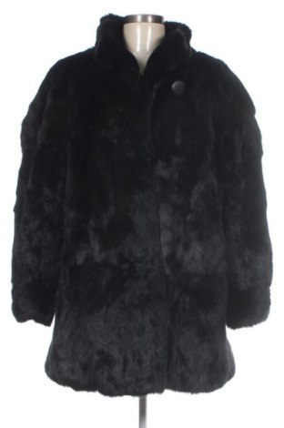 Palton din blană pentru damă Unbranded, Mărime L, Culoare Negru, Preț 694,99 Lei