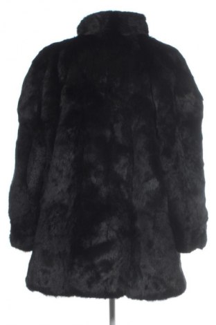 Palton din blană pentru damă Unbranded, Mărime L, Culoare Negru, Preț 694,99 Lei