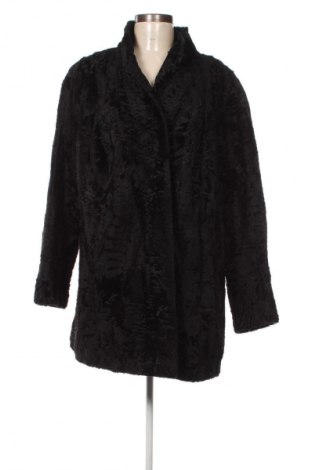Palton din blană pentru damă Unbranded, Mărime XL, Culoare Negru, Preț 579,99 Lei
