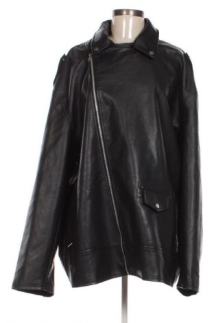 Geacă de piele pentru femei ASOS, Mărime XXL, Culoare Negru, Preț 276,11 Lei