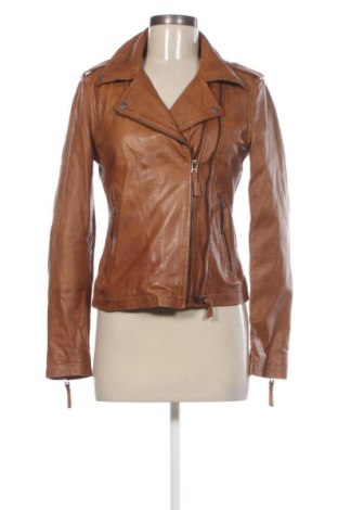 Γυναικείο δερμάτινο μπουφάν Apple of Eden, Μέγεθος M, Χρώμα Καφέ, Τιμή 182,99 €